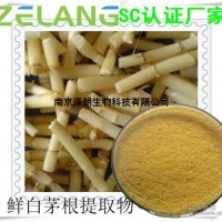 代加工鲜白茅根提取物，鲜白茅根粉，压片糖果代加工