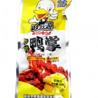 味滋源食品系列之香辣鸭掌（30g*200包/件）激情招商