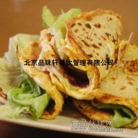 学习鸡蛋灌饼制作方法-培训早餐小吃