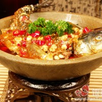 培训做石锅鱼火锅（我们实践教学）