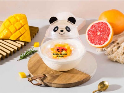 2020年新式茶饮熊猫森林招商图1