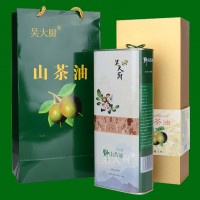 吴大厨山茶油1.6l茶籽油礼盒装 招商