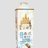 金樱 600ml 方盒装 生榨椰子汁 火爆招商