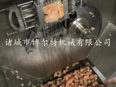鸡胸肉切丁机 350型冻肉切丁机 不锈钢切肉丁机图1