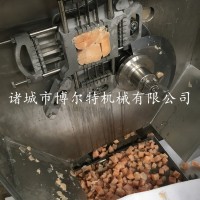 550型冻肉切丁机 全自动切肉丁机 鸡米花切丁机