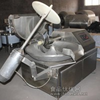烤肠斩拌机  125型鸡皮乳化斩拌机  丸子加工设备