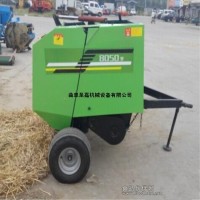 自动捡拾行走式打捆机电话 牵引式牧草打捆机销售热线