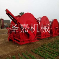 滚筒式牛膝挖掘机报价  高产量麦冬收割机操作视频