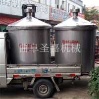 大型酿酒用冷凝器供应商  不锈钢接酒桶厂家定做