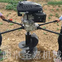厂家现货植树挖坑机 多功能打坑机报价 大马力打洞机图片