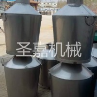 不锈钢玉米烧酒设备型号齐全  家用小型甑锅报价