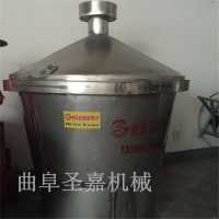 大型酿酒设备吊锅定做厂家  双层酒锅冷却器 不锈钢蒸酒设备