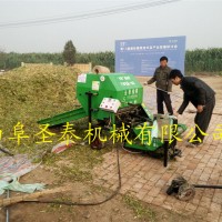 玉米秸秆黄储打捆包膜机