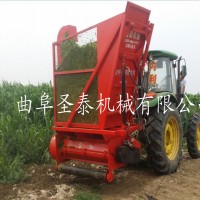 站立玉米秸秆粉碎收获机械