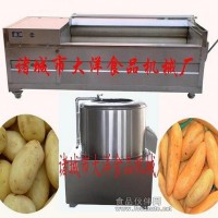 马铃薯清洗去皮机（中国 高品质）加工萝卜清洗去皮机