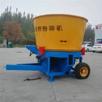 草捆粉碎机经销商价格 大型饲料草捆粉碎机