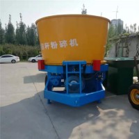 大型草捆破碎机价格 草厂饲料加工机械 圆盘秸秆粉碎机