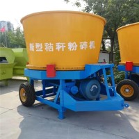 圆捆粉碎机出售价格 圆盘稻草破捆机 秸秆捆粉碎机