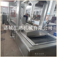 山药油炸机 大型山药片油炸机流水线
