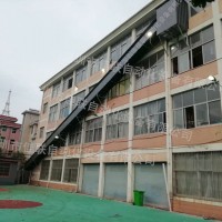 上下货爬坡线输送机，二楼三楼四楼爬坡皮带传送机带式输送机
