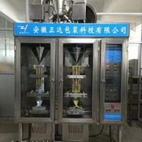 全自动液体双列包装机，液体牛奶全自动包装机