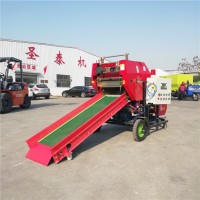 裹包青贮打捆机 牛草打包机 新式青储打包机