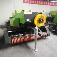 牵引式方捆打捆机 秸秆收割粉碎方捆打捆机 稻草麦草粉碎打捆机