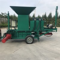 三相套袋打包机 柴油动力青储打包机 人工套袋打包机全自动