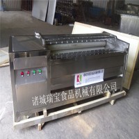 1800型不锈钢马铃薯毛辊清洗机