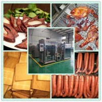 熟食店小型不锈钢红肠烘干烟熏炉 三文鱼冷熏炉