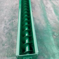 半圆槽型螺杆式给料机，219mm型U型输送机