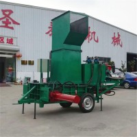 压草块的机器 新型青储套袋压块机 秸秆成型打包机
