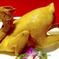 盐焗鸡的做法 盐焗鸡--做东江盐焗鸡 天然色素