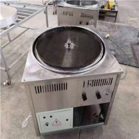 节能环保燃气锅贴机 1米不锈钢馒头锅贴机 烤蒸馒头机厂家