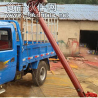 玉米散粮提升上料机，化肥螺旋上料机