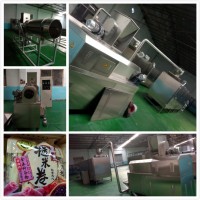 台湾米果机器 漯河米果设备 米果膨化机 夹心米果机器