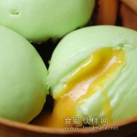猪猪流沙包的做法|奶黄包流沙包|做流沙包