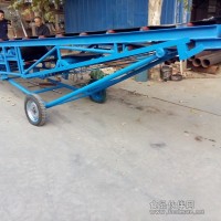 带纠偏装置装料移动输送机，双变幅皮带机