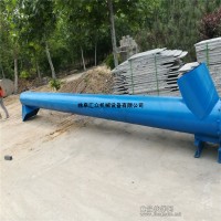 氮肥磷肥绞龙式提升机，提料管式上料机