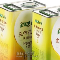 花生油铁罐好 龙大食用油铁罐