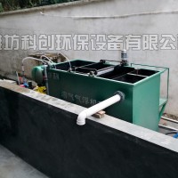 金属清洗废水处理设备复工建设
