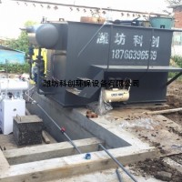 印染厂有色污水处理设备安装前的准备