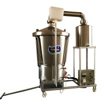 电加热生料酿酒机移动式烤酒设备