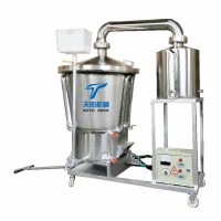 酿酒设备 新型蒸汽锅蒸酒机