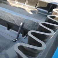 水平挡边输送机防油耐腐 电力输送机