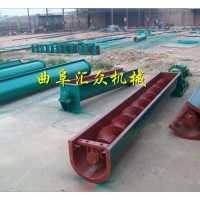 带斜支架密封式槽型输送机，U型煤粉提升机