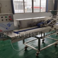裹粉鸡柳加工设备 利特鲜鸡条切片机 鸡柳棒切片机