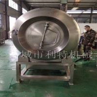 鱼肉小型真空滚揉机  滚揉机结构  鸽子肉腌制机噪音小