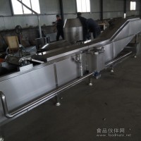 杏鲍菇蒸煮漂烫流水线   漂烫机
