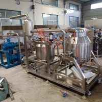 新型自动进出料果蔬脆片真空油炸机